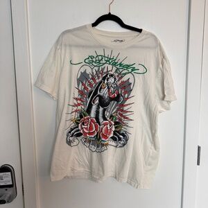 Vintage Ed Hardy Graphic Tee
